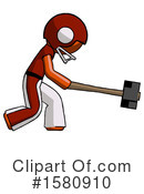 Orange Design Mascot Clipart #1580910 by Leo Blanchette