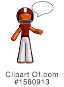 Orange Design Mascot Clipart #1580913 by Leo Blanchette