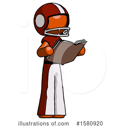 Royalty-Free (RF) Orange Design Mascot Clipart Illustration by Leo Blanchette - Stock Sample #1580920