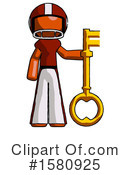 Orange Design Mascot Clipart #1580925 by Leo Blanchette