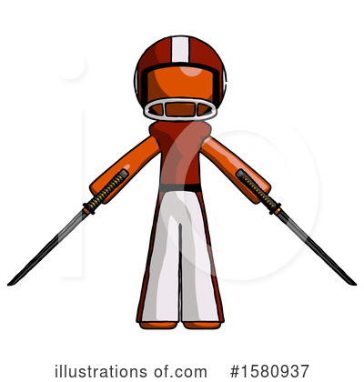 Royalty-Free (RF) Orange Design Mascot Clipart Illustration by Leo Blanchette - Stock Sample #1580937