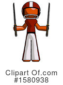 Orange Design Mascot Clipart #1580938 by Leo Blanchette