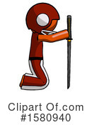 Orange Design Mascot Clipart #1580940 by Leo Blanchette