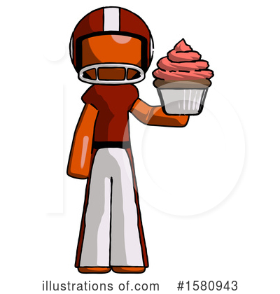 Royalty-Free (RF) Orange Design Mascot Clipart Illustration by Leo Blanchette - Stock Sample #1580943