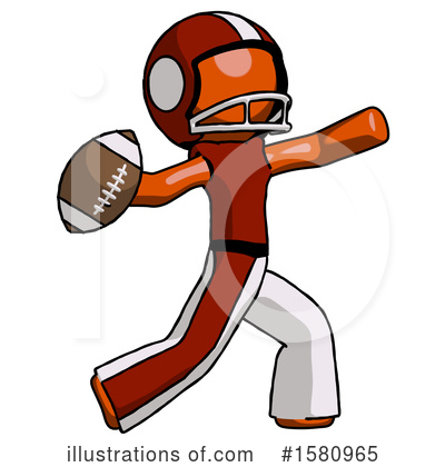 Royalty-Free (RF) Orange Design Mascot Clipart Illustration by Leo Blanchette - Stock Sample #1580965