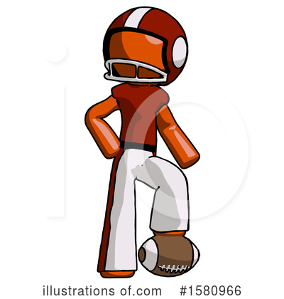 Royalty-Free (RF) Orange Design Mascot Clipart Illustration by Leo Blanchette - Stock Sample #1580966
