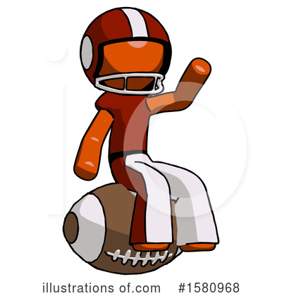 Royalty-Free (RF) Orange Design Mascot Clipart Illustration by Leo Blanchette - Stock Sample #1580968