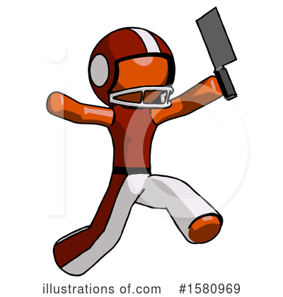 Royalty-Free (RF) Orange Design Mascot Clipart Illustration by Leo Blanchette - Stock Sample #1580969