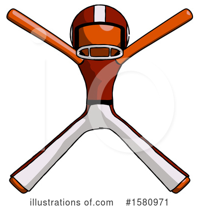 Royalty-Free (RF) Orange Design Mascot Clipart Illustration by Leo Blanchette - Stock Sample #1580971