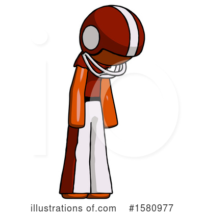 Royalty-Free (RF) Orange Design Mascot Clipart Illustration by Leo Blanchette - Stock Sample #1580977