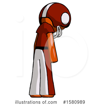 Royalty-Free (RF) Orange Design Mascot Clipart Illustration by Leo Blanchette - Stock Sample #1580989