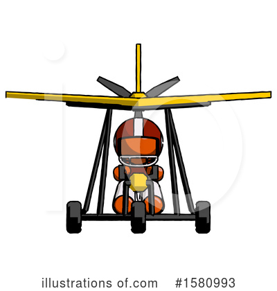 Royalty-Free (RF) Orange Design Mascot Clipart Illustration by Leo Blanchette - Stock Sample #1580993