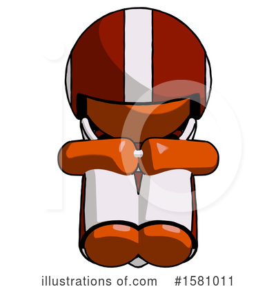 Royalty-Free (RF) Orange Design Mascot Clipart Illustration by Leo Blanchette - Stock Sample #1581011