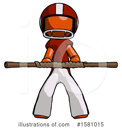 Royalty-Free (RF) Orange Design Mascot Clipart Illustration by Leo Blanchette - Stock Sample #1581015