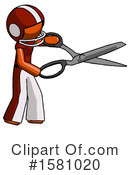Orange Design Mascot Clipart #1581020 by Leo Blanchette
