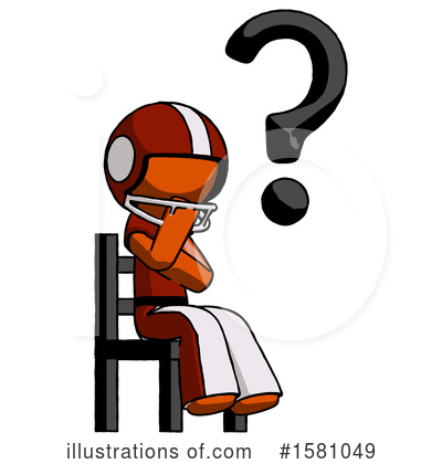 Royalty-Free (RF) Orange Design Mascot Clipart Illustration by Leo Blanchette - Stock Sample #1581049