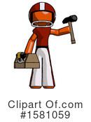 Orange Design Mascot Clipart #1581059 by Leo Blanchette