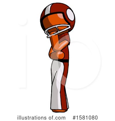 Royalty-Free (RF) Orange Design Mascot Clipart Illustration by Leo Blanchette - Stock Sample #1581080