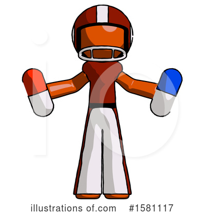 Royalty-Free (RF) Orange Design Mascot Clipart Illustration by Leo Blanchette - Stock Sample #1581117