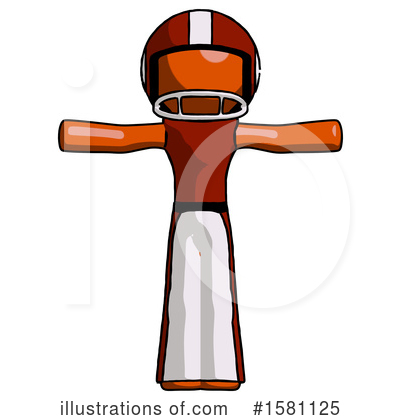 Royalty-Free (RF) Orange Design Mascot Clipart Illustration by Leo Blanchette - Stock Sample #1581125