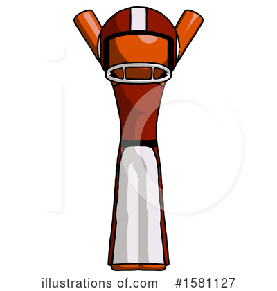 Royalty-Free (RF) Orange Design Mascot Clipart Illustration by Leo Blanchette - Stock Sample #1581127