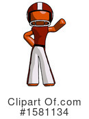 Orange Design Mascot Clipart #1581134 by Leo Blanchette