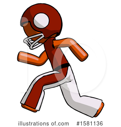 Royalty-Free (RF) Orange Design Mascot Clipart Illustration by Leo Blanchette - Stock Sample #1581136