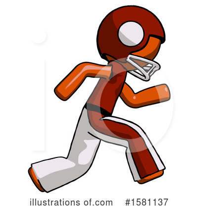 Royalty-Free (RF) Orange Design Mascot Clipart Illustration by Leo Blanchette - Stock Sample #1581137