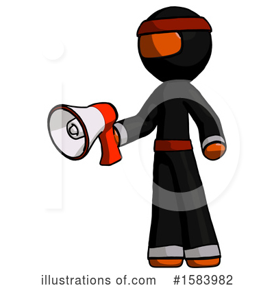 Royalty-Free (RF) Orange Design Mascot Clipart Illustration by Leo Blanchette - Stock Sample #1583982