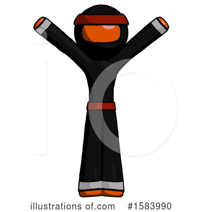 Royalty-Free (RF) Orange Design Mascot Clipart Illustration by Leo Blanchette - Stock Sample #1583990