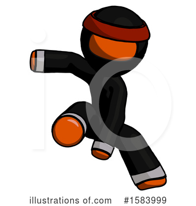 Royalty-Free (RF) Orange Design Mascot Clipart Illustration by Leo Blanchette - Stock Sample #1583999