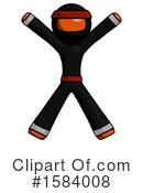 Orange Design Mascot Clipart #1584008 by Leo Blanchette