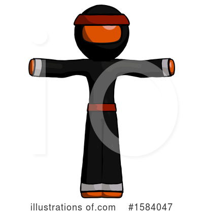 Royalty-Free (RF) Orange Design Mascot Clipart Illustration by Leo Blanchette - Stock Sample #1584047