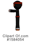 Orange Design Mascot Clipart #1584054 by Leo Blanchette