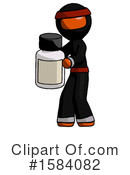 Orange Design Mascot Clipart #1584082 by Leo Blanchette