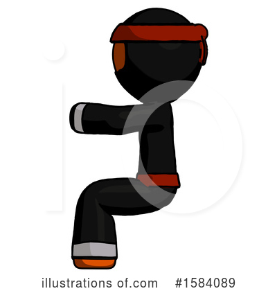 Royalty-Free (RF) Orange Design Mascot Clipart Illustration by Leo Blanchette - Stock Sample #1584089