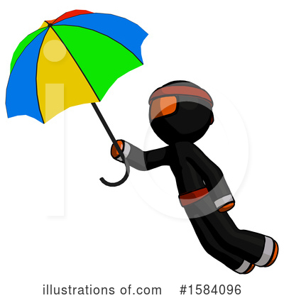Royalty-Free (RF) Orange Design Mascot Clipart Illustration by Leo Blanchette - Stock Sample #1584096