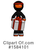 Orange Design Mascot Clipart #1584101 by Leo Blanchette