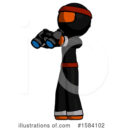 Royalty-Free (RF) Orange Design Mascot Clipart Illustration by Leo Blanchette - Stock Sample #1584102