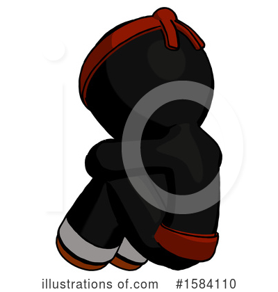 Royalty-Free (RF) Orange Design Mascot Clipart Illustration by Leo Blanchette - Stock Sample #1584110