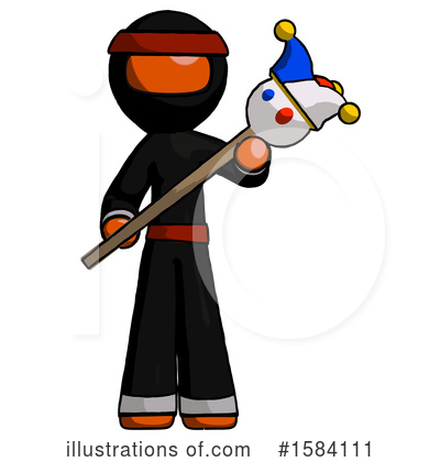 Royalty-Free (RF) Orange Design Mascot Clipart Illustration by Leo Blanchette - Stock Sample #1584111