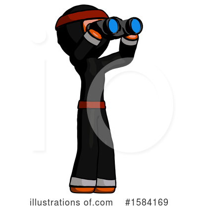 Royalty-Free (RF) Orange Design Mascot Clipart Illustration by Leo Blanchette - Stock Sample #1584169