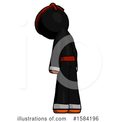 Royalty-Free (RF) Orange Design Mascot Clipart Illustration by Leo Blanchette - Stock Sample #1584196