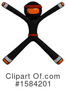 Orange Design Mascot Clipart #1584201 by Leo Blanchette