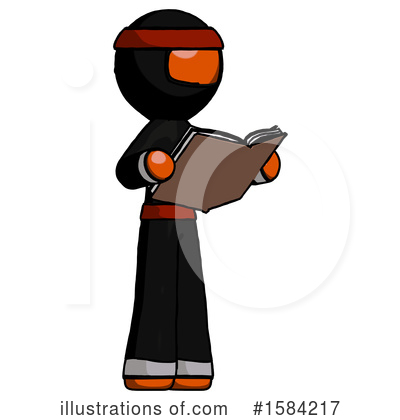 Royalty-Free (RF) Orange Design Mascot Clipart Illustration by Leo Blanchette - Stock Sample #1584217