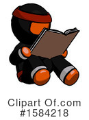 Orange Design Mascot Clipart #1584218 by Leo Blanchette