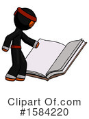 Orange Design Mascot Clipart #1584220 by Leo Blanchette