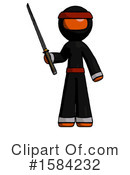Orange Design Mascot Clipart #1584232 by Leo Blanchette