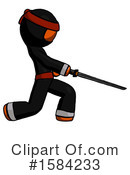 Orange Design Mascot Clipart #1584233 by Leo Blanchette