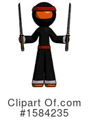 Orange Design Mascot Clipart #1584235 by Leo Blanchette